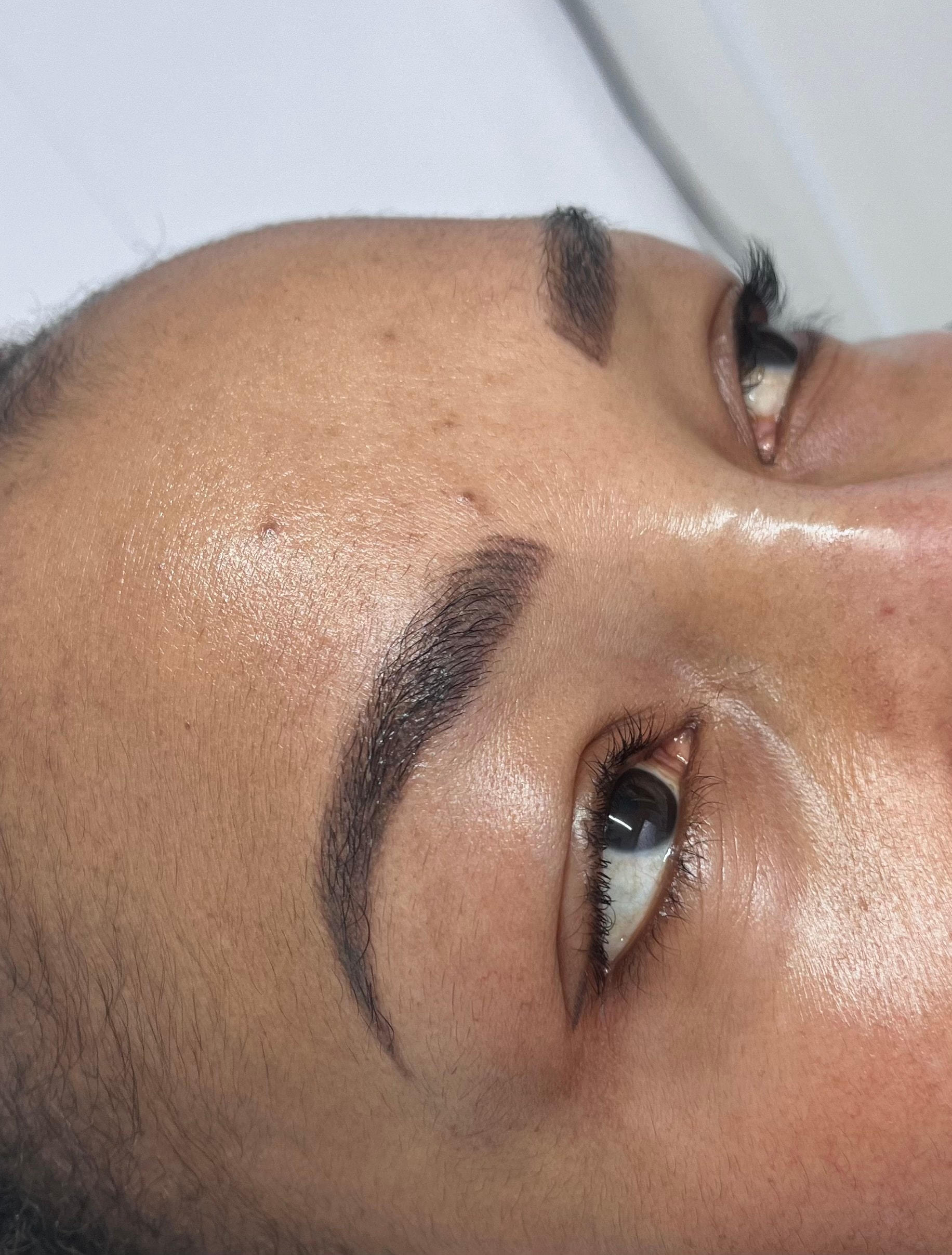 Combination Brows healed result at The PMU Clinic